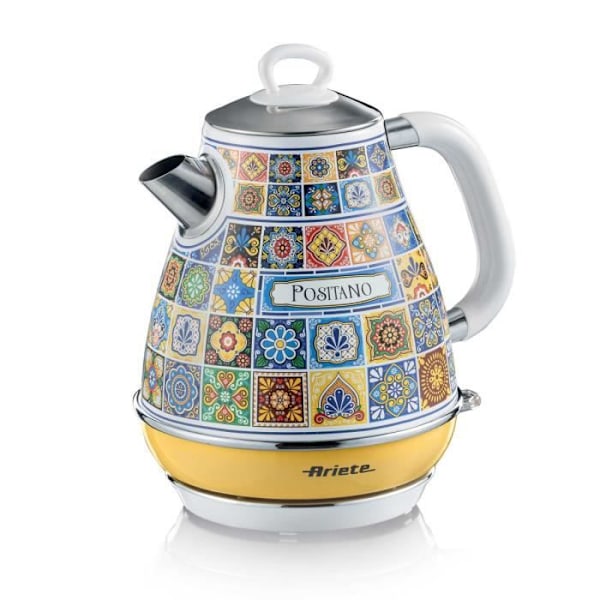 ARIETE Vintage Vattenkokare Positano 1,7L Retro Design