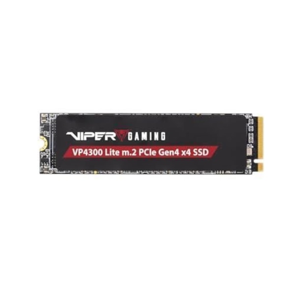 4TB 7400/6400 VP4300 Lite M.2 PAT PCIe SSD -kiintolevy musta