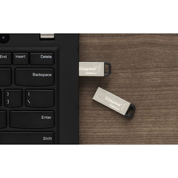 KINGSTON DataTraveler® Exodia 256 Gt USB-muistitikku - Suojakorkilla ja avaimenperällä