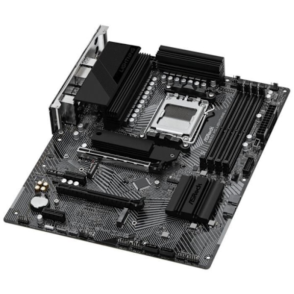 Emolevy - ASRock - B650 PG Lightning - Socket AM5 - 64 Go RAM - DDR5 SDRAM