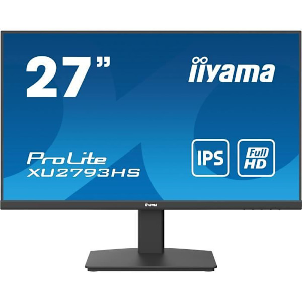 PC-skærm - IIYAMA PROLITE XU2793HS-B6 - 27" 1920x1080 - IPS panel - 1ms - 100Hz - HDMI / DisplayPort
