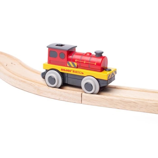 Bigjigs Mighty Red Loco (akkukäyttöinen moottori) (6)