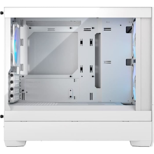 FRACTAL DESIGN - Pop Mini Air RGB White TG - PC-kotelo - Valkoinen (FD-C-POR1M-01)