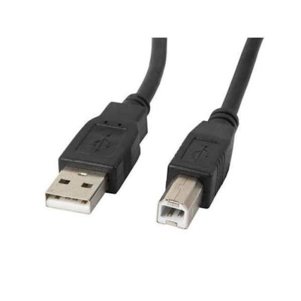 Lanberg USB 2.0 A - USB B Kaapeli 480 Mb/s Musta - - - Lanberg