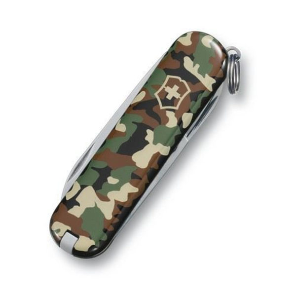 Victorinox Classic SD 0.6223.94 lommekniv - Camouflage - Rustfrit stål - Multisport - Grøn Camouflage