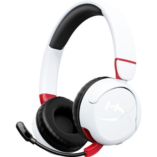 Langattomat pelikuulokkeet - HyperX Cloud Mini - PC:lle ja konsolille - valkoinen
