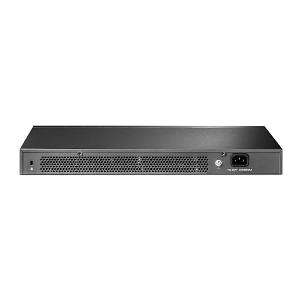 TP-Link TL-SG3428X Jetstream 24-Port Gigabit L2+ Managed Switch med 4 10GE SFP+ slots Sort