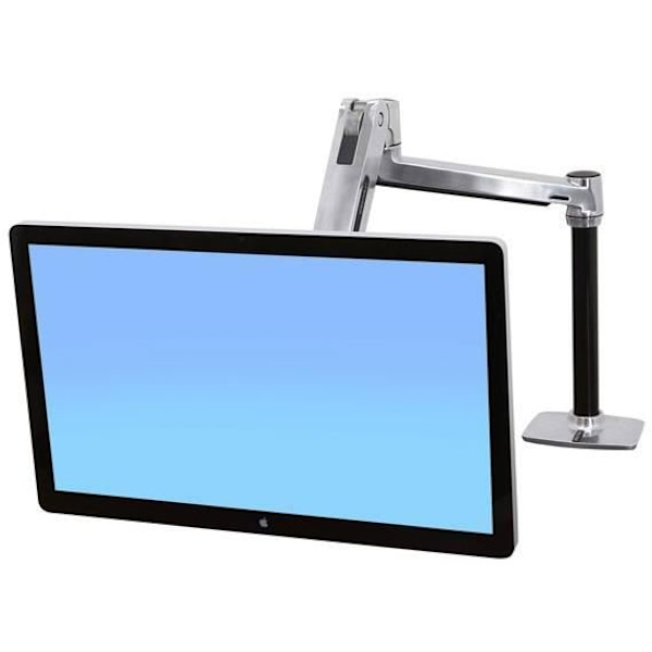 Skærmarm - ERGOTRON - Poleret aluminium - 116,8 cm - 13,61 kg Max - Højdejusterbar