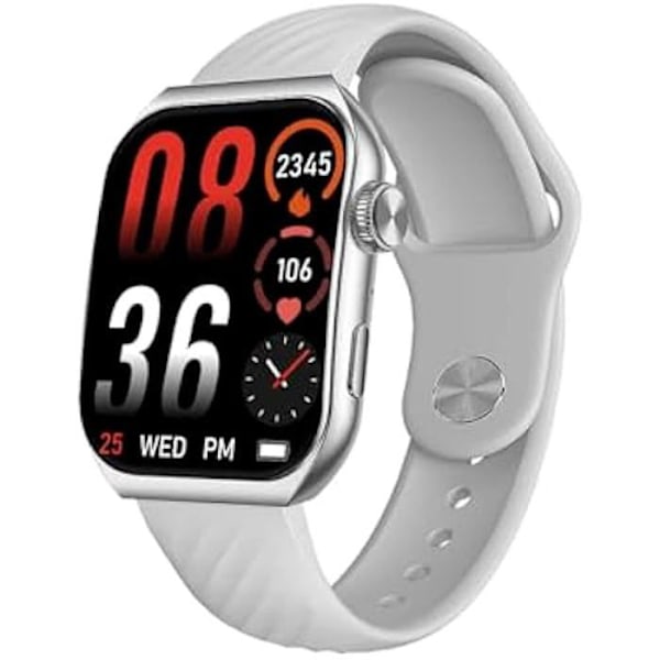 Trevi T-FIT 400 C älykello Bluetooth-käyttöpuhelinsoitoilla, kaareva AMOLED-näyttö 1.96" Always on, hyvinvointiin ja aktiivisuuteen liittyvä hallinta