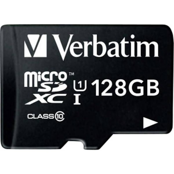 Micro SD -kortti - Verbatim - 128 Gt - Musta