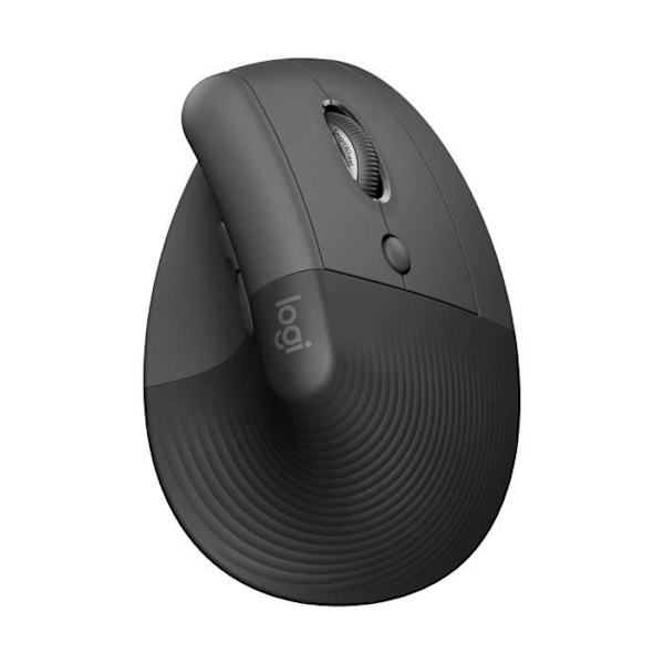 Ergonomisk mus - Trådlös - Logitech - Lyft - Högerhänt - Grafit grafit