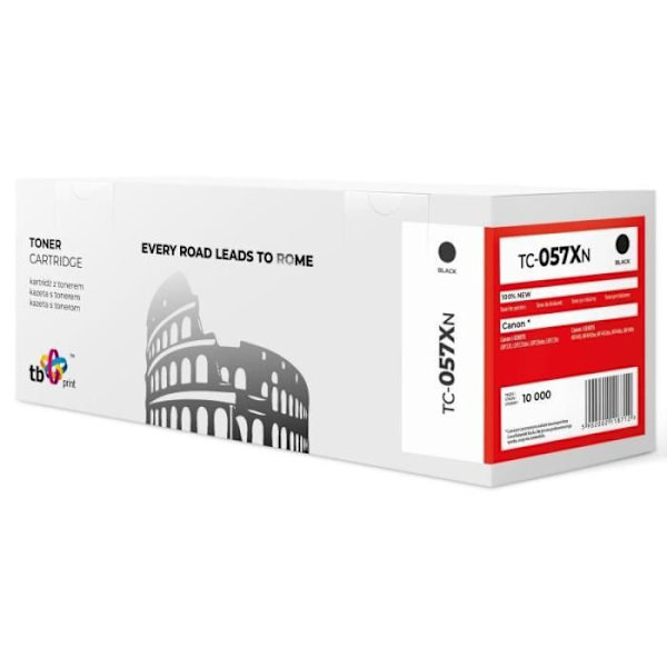 TB Print Toner til Canon LBP220 TC-057XN BK 100% ny - 5902002118712