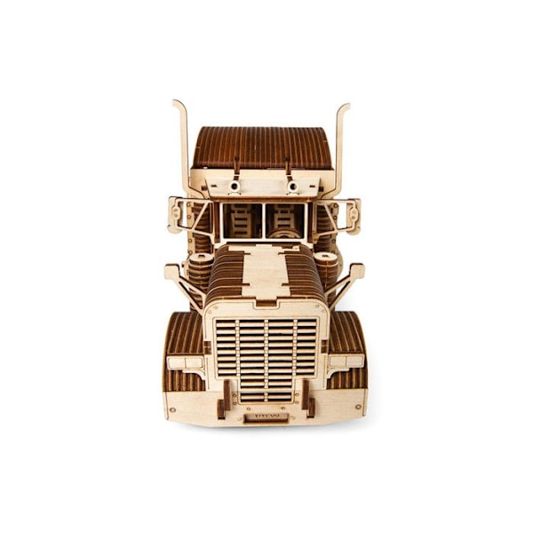 Trælastbil til bygning UGEARS VM-03 - Miniaturemodel - Økologisk - Brun - 541 stk. Beige