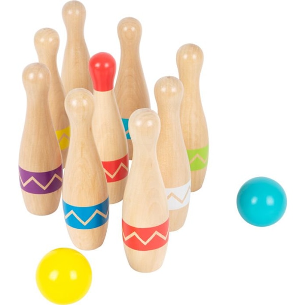 Lille fodselskab - Bowling spil - LEGLER Beige