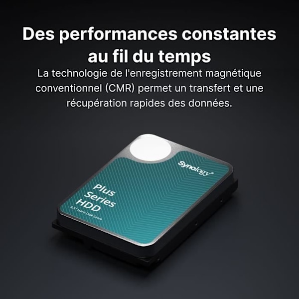 Intern harddisk SYNOLOGY HAT3300-6T - 6 To - SATA 6Gb/s - 5400 omdr/min
