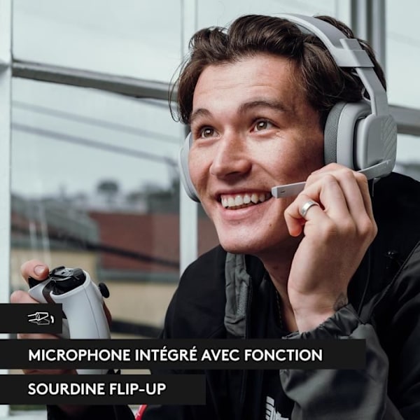 ASTRO A10 2nd Generation Wired Gaming Headset med Mic til PC - Grå