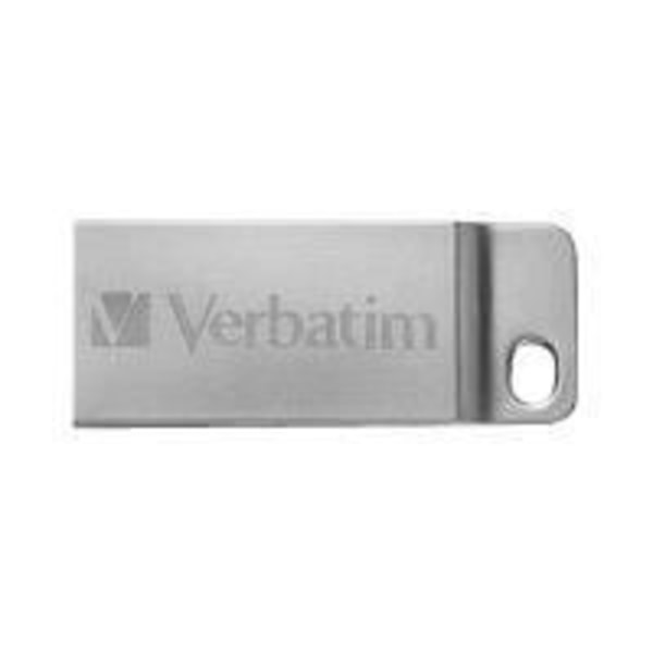 VERBATIM Store 'n' Go Metal Executive Silver - USB 2.0 -asema - 16 Gt - hopea