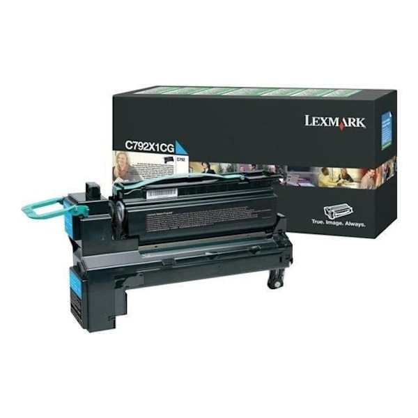 LEXMARK LCCP, LRP värikasetti - alkuperäinen - erittäin riittoisa - syaani
