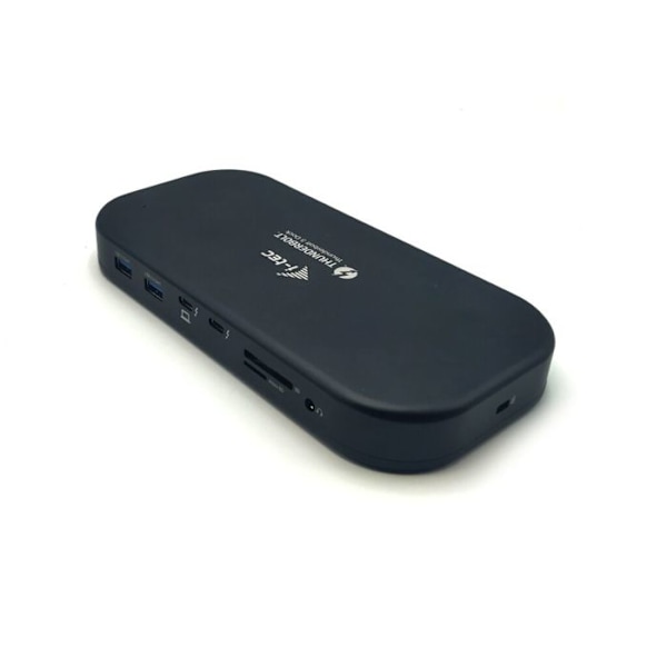 I-TEC THUNDERBOLT 3-USB-C DUAL 4K TELAKKAUS + USB-C NÄYTTÖÖN