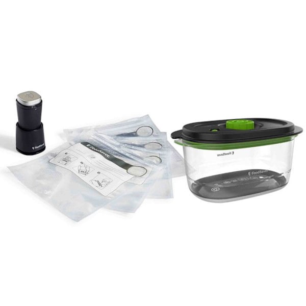 Vakuumforsegler - FOODSAVER - VS1199X - Trådløs - Bærbar - Sort