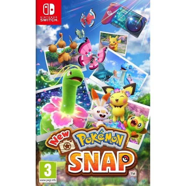 Nintendo New Pokémon Snap Game - Nintendo Switch - Seikkailu - Perus - Yksinkertaistettu kiina, perinteinen kiina