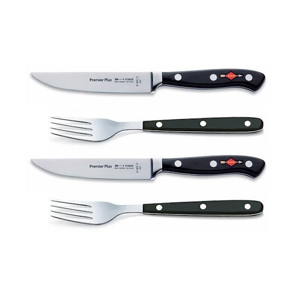 Bestikæske - DICK - Premier Plus - 4 dele - Klinger 12cm - Håndtag i polymer