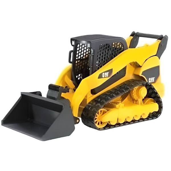 Caterpillar maastokuormaaja - BRUDER - 2136 - Liikkuvat telat - keltainen ja musta - 3 vuotta ja enemmän Gul och svart