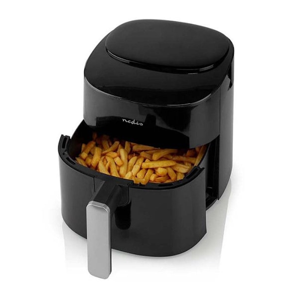 Friture luftfryer 4,2l sund madlavning Nedis KAAF160BK sort