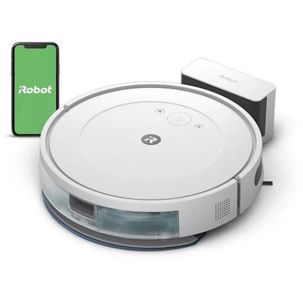 Robotstøvsuger - IROBOT Y011240 Essential Roomba Combo - 400 ml - Hvid Hvid