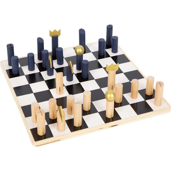 Lille fodselskab - Chess and Backgammon Gold Edition - LEGLER Beige