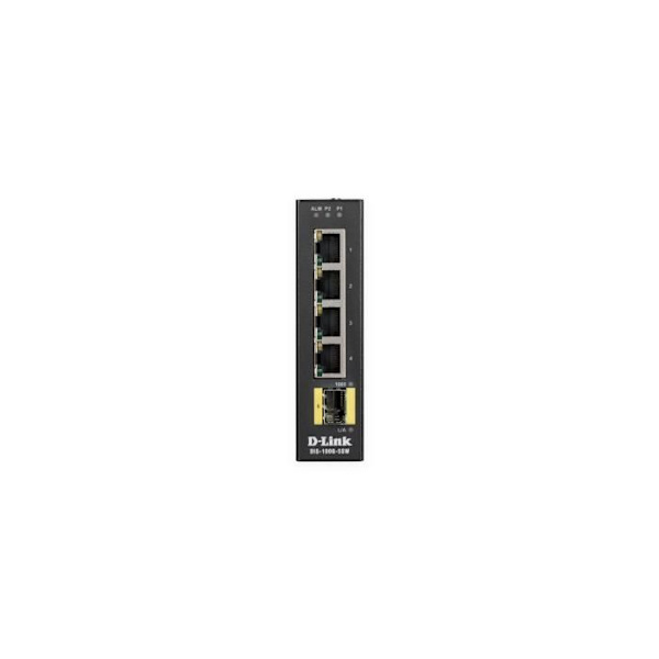 Ethernet-kytkin - D-Link - DIS-100G-5SW - 4 Porttia - Ei hallittava - Modulaarinen