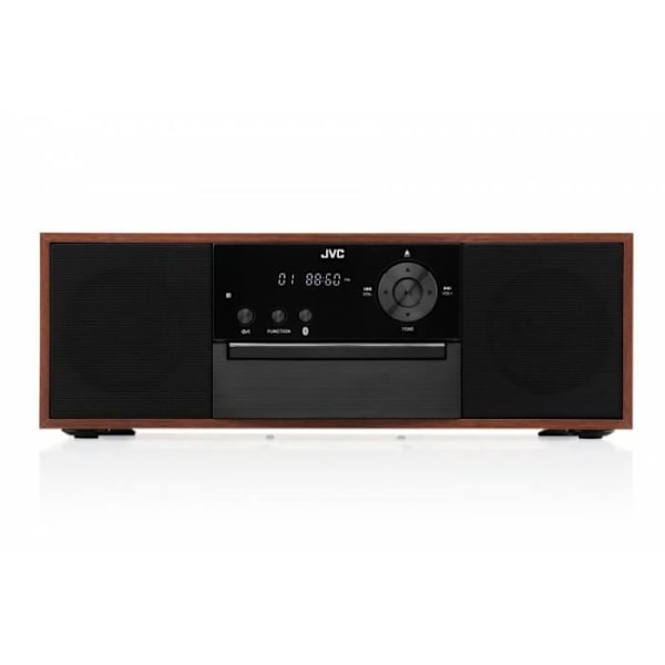 Radio CD - JVC - RD-E761 - Puu - Bluetooth - Kauko-ohjain