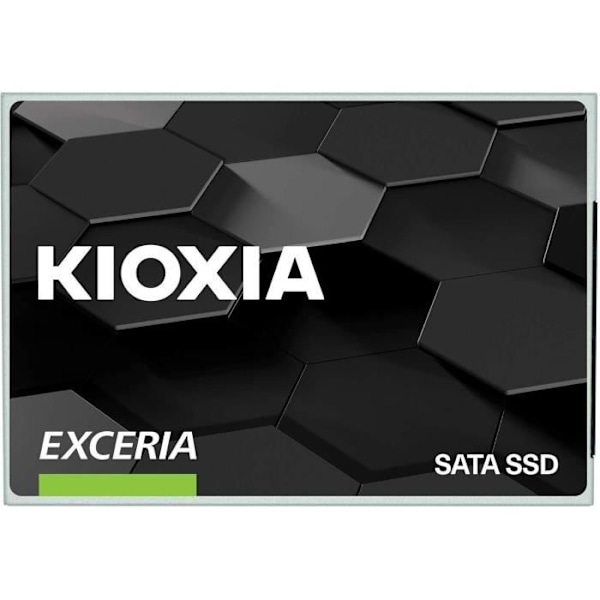 SSD - KIOXIA - EXCERIA - 960 Gt, 2,5", 555 MB/s luku, 540 MB/s kirjoitus, 6 Gbit/s, kannettavalle tietokoneelle