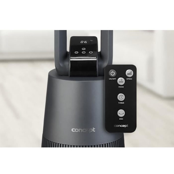 Ventilator søjle fjernbetjening LED-display Koncept VS5140