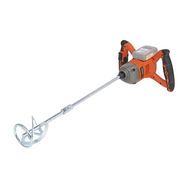 Betoni- ja maalaussekoitin - POWERPLUS - POWDP7080 - Langaton - Oranssi - Musta Orange - Sort