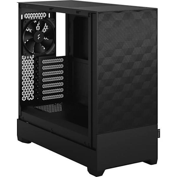 PC-taske - FRACTAL DESIGN - Pop Air Sort TG - Sort (FD-C-POA1A-02) Sort