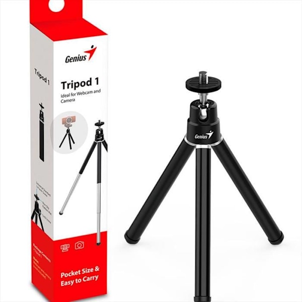 Mini stativ stabilisator bordstøtte til webkamera Genius