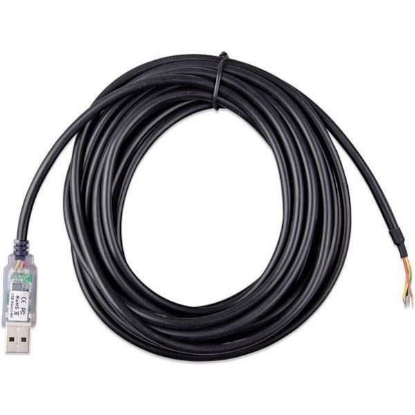 Sovitinkaapeli - Victron Energy - ASS030572018 - RS485 USB-liitäntään - Pituus 1,8 m - Valkoinen