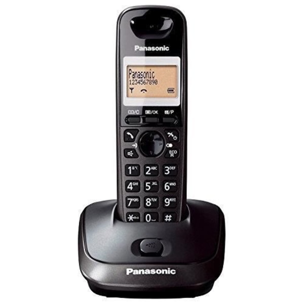 Panasonic KX-TG2511FX 240 g, Svart, Nummerpresentation, Trådlös anslutning, Telefonbokskapacitet 50 poster,