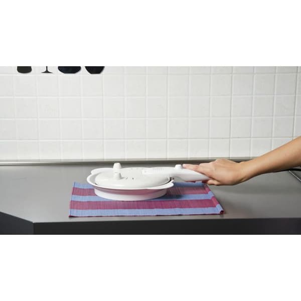 Elektrisk crepe maker G3FERRARI G10306 - Vit - 800W - Non-stick beläggning - 360° bas Vit