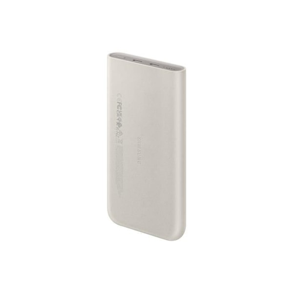 Externt batteri Samsung Externt batteri induktion 10 000 mAh beige återvunnet material 25w