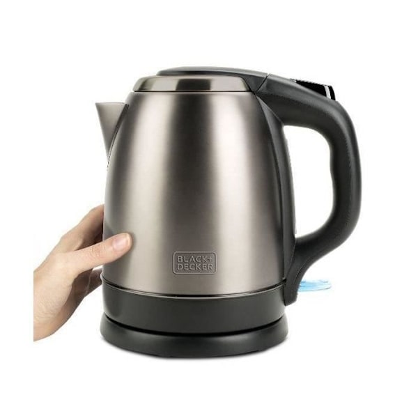 BLACK & DECKER - Vedenkeitin - 1.2 L - 2200W - 360° tukijalka - Ruostumaton teräs - BXKE2202E