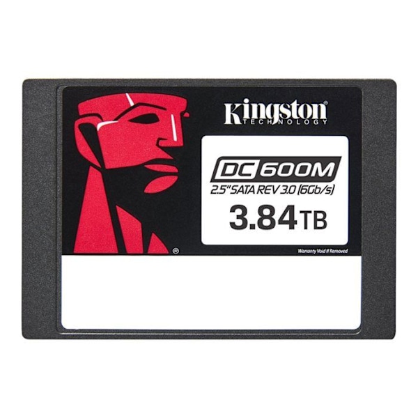SSD-hårddisk - Kingston - SEDC600M/3840G - 3,84 TB - 2,5 tum - 550 Mo/s