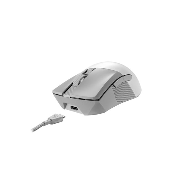 Hiiri - ASUS - Langaton ROG Gladius III - 100~36000 DPI - 650 IPS - Ergonominen Valkoinen
