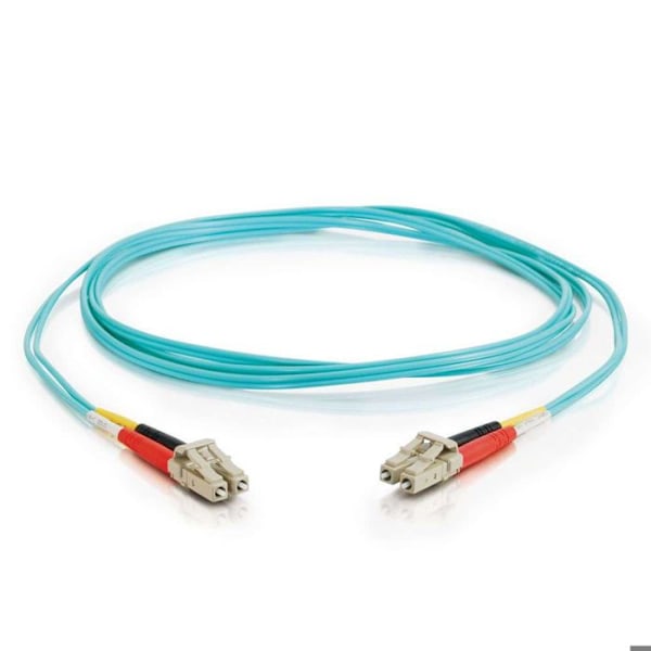 Fiberoptisk kabel C2G 85554 - 10m - LC-LC - OM3 - Halogenfri - Blå