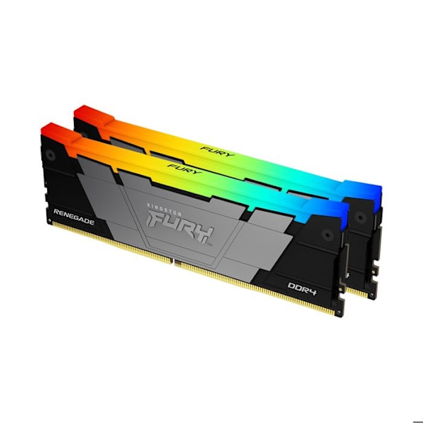 RAM Hukommelse KINGSTON 64GB 3600 DDR4 DIMM Kit2 FURY Ren RGB