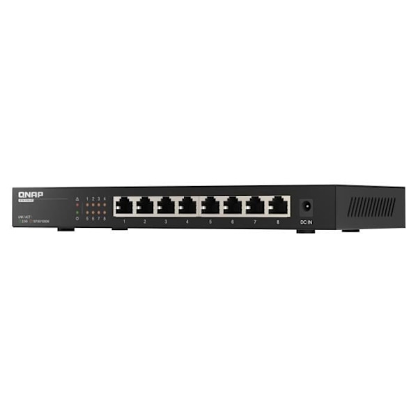 Switch Multi-Giga - QNAP - QSW-1108-8T - 8 portar RJ45 - Icke hanterad - 2,5GbE