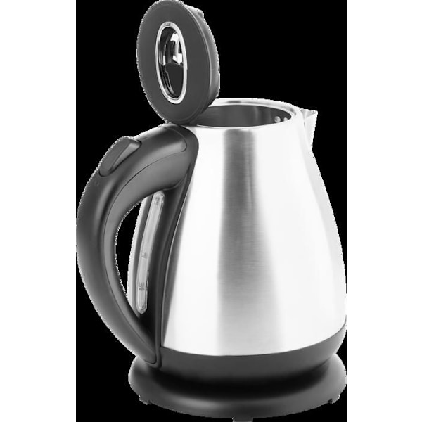 Elkedel - ECG - RK 1705 Metallico - 1,7 L - Rustfrit stål - Temperatursensor ROSTFRITT STÅL/SVART