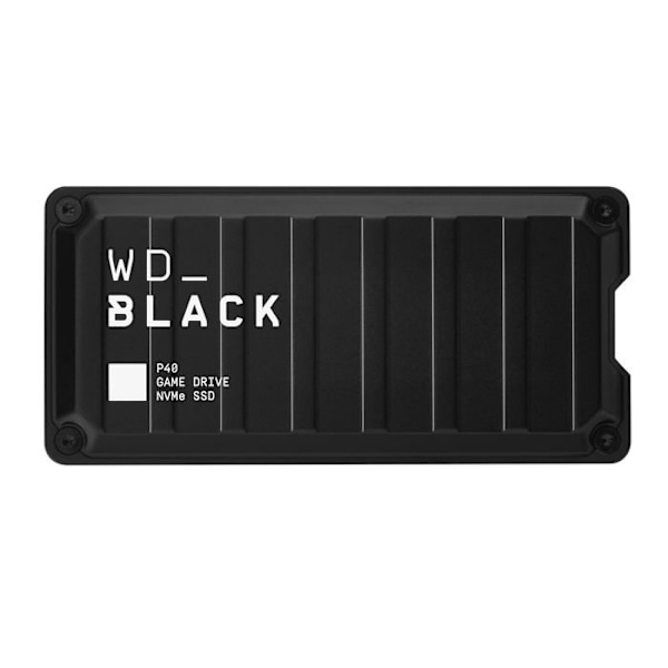 Kannettava ulkoinen SSD - WD - Black P40 - 2 To - USB 3.2 Gen 2x2 - Poikkeuksellinen suorituskyky