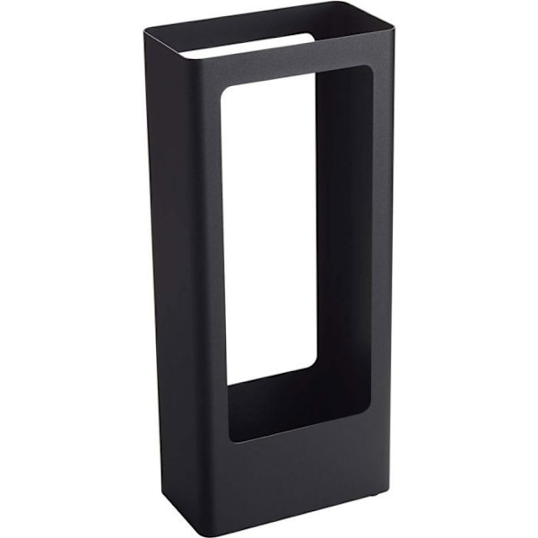 Paraplyholder - Tårn - Slim - Metal - Sort - Cylindrisk Svart